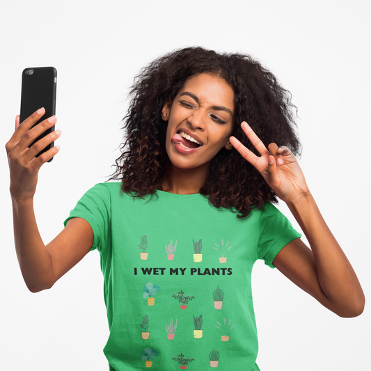 I Wet My Plants Graphic Tee