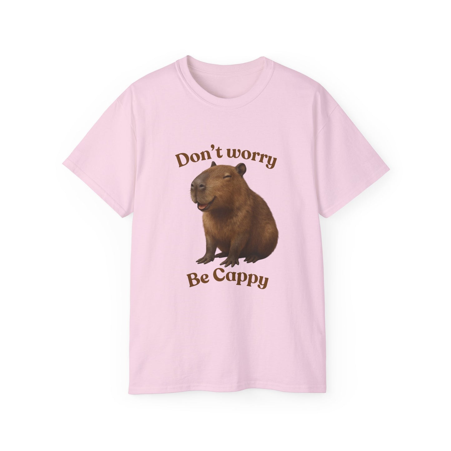 Happy Shirt, Don't Worry Be Cappy, Unisex Cotton Tee