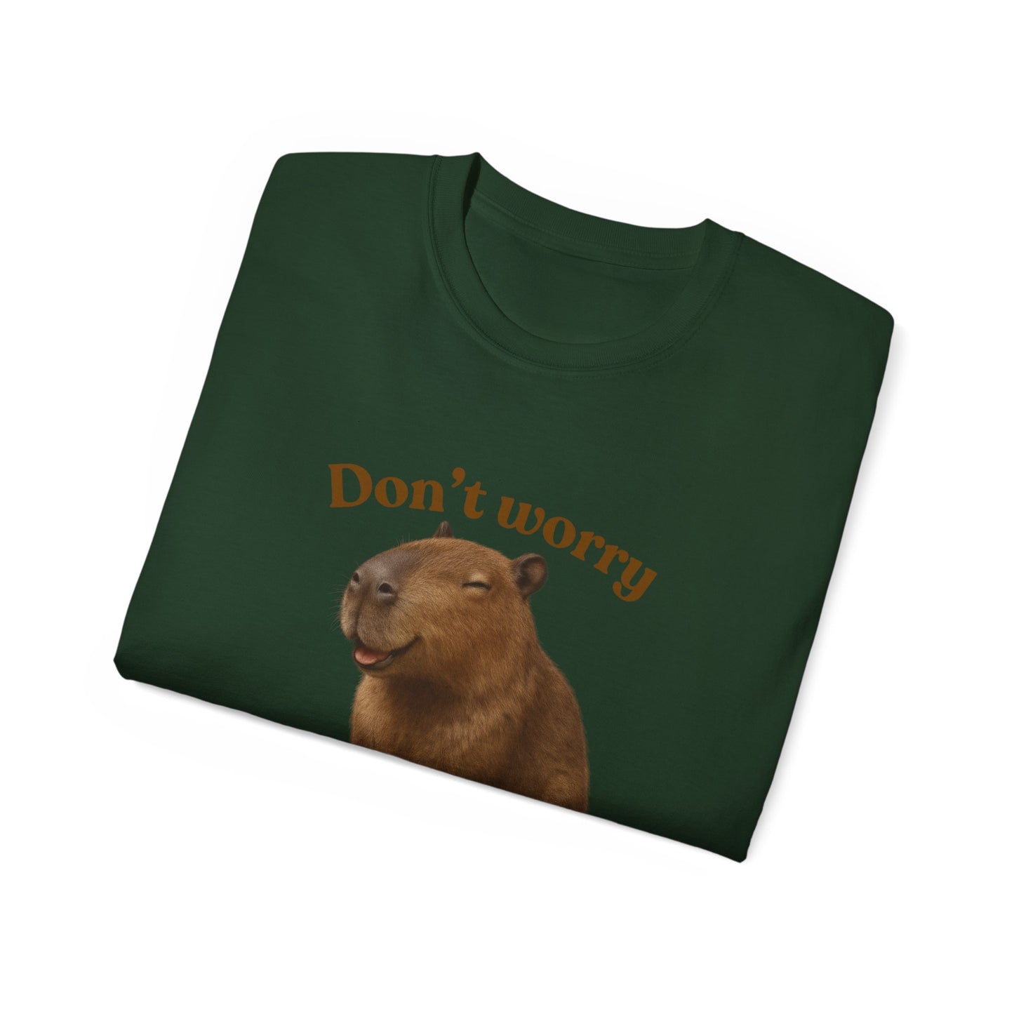 Happy Shirt, Don't Worry Be Cappy, Unisex Cotton Tee