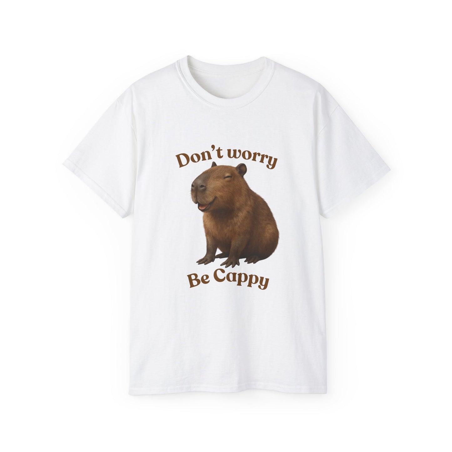 Happy Shirt, Don't Worry Be Cappy, Unisex Cotton Tee