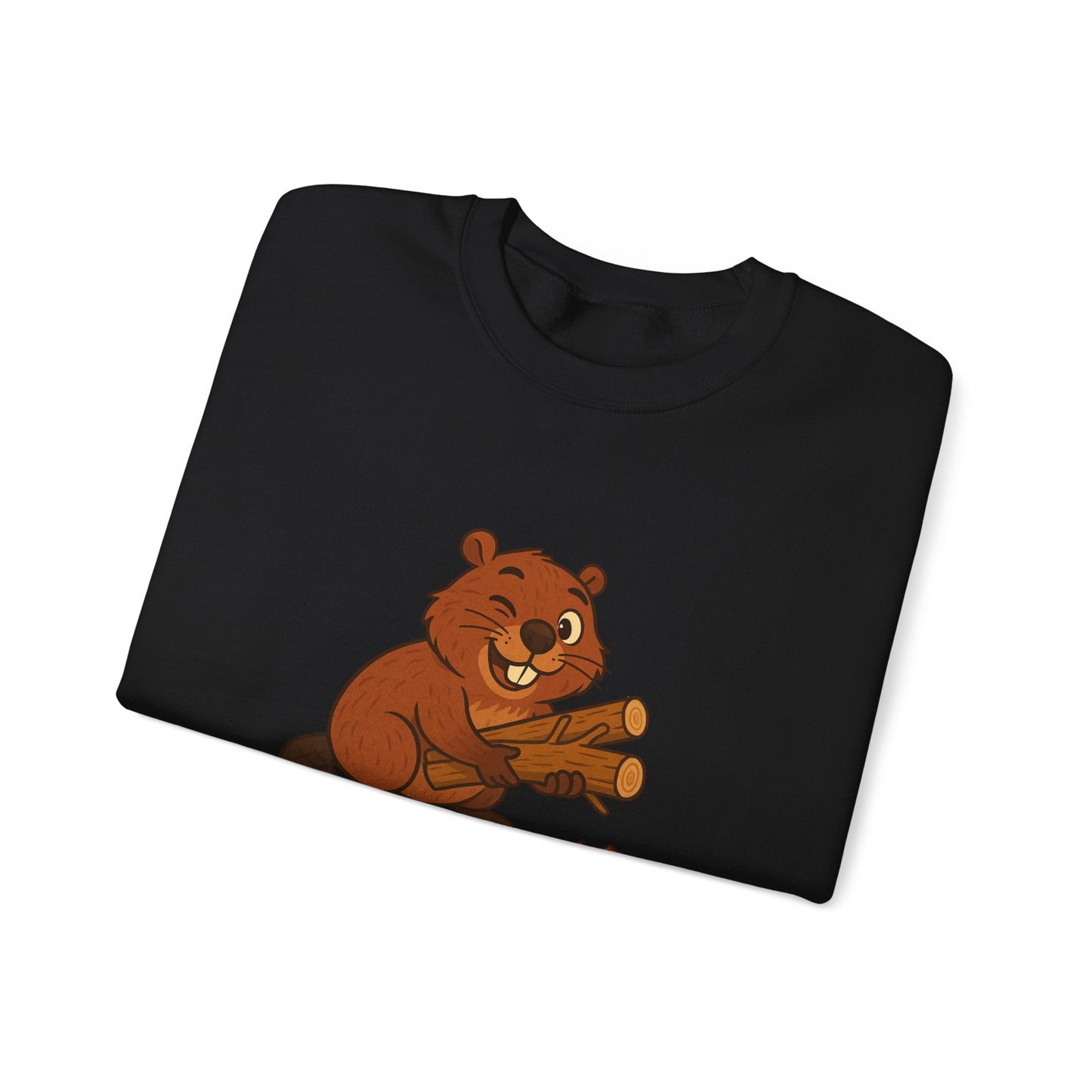 Funny Clean Beaver Joke Sweatshirt
