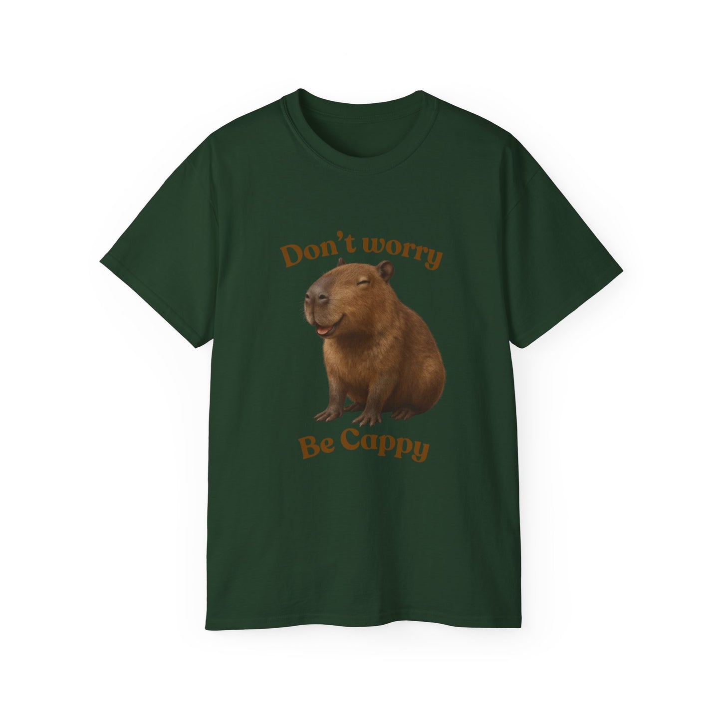 Happy Shirt, Don't Worry Be Cappy, Unisex Cotton Tee