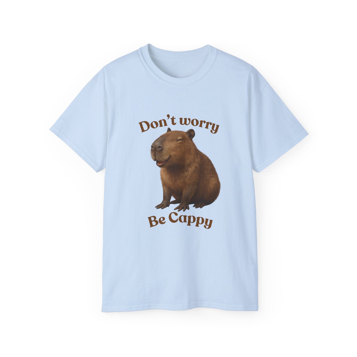 Happy Shirt, Don't Worry Be Cappy, Unisex Cotton Tee