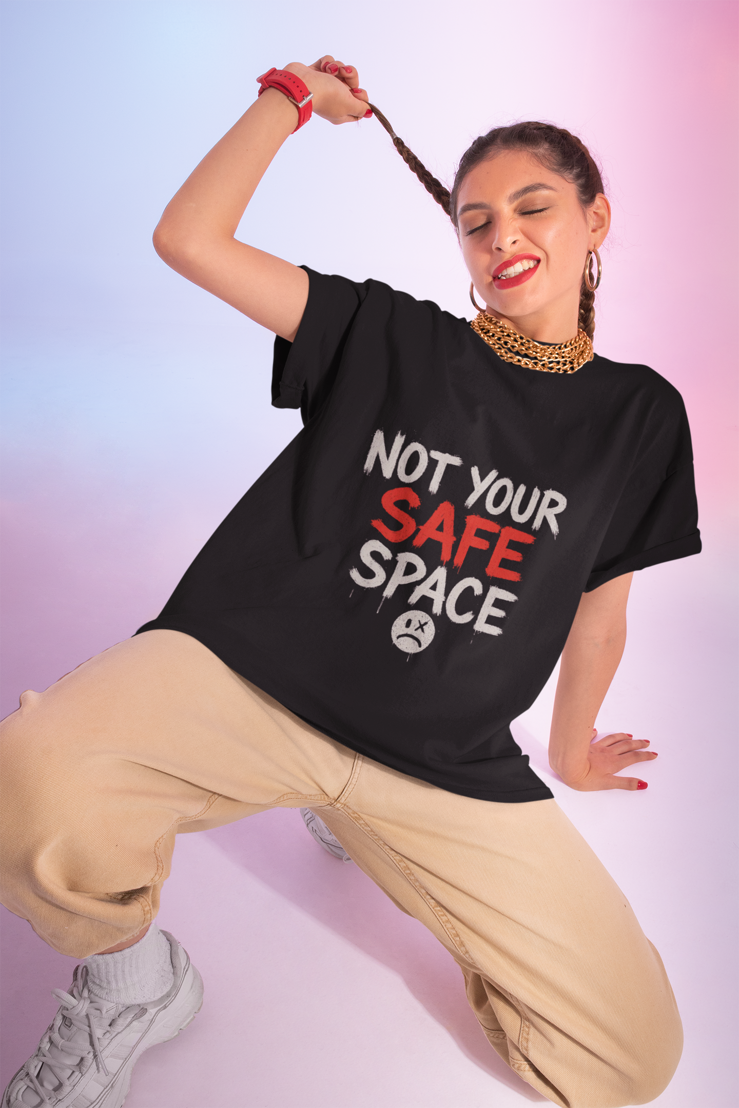 'Not Your Safe Space', Funny Statement Shirt