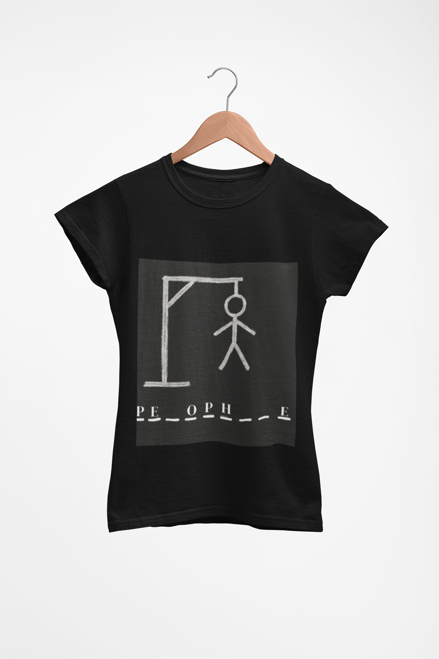 Hangman Word Spelling Unisex Softstyle T-Shirt