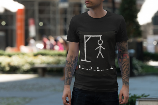 Hangman Word Spelling Unisex Softstyle T-Shirt