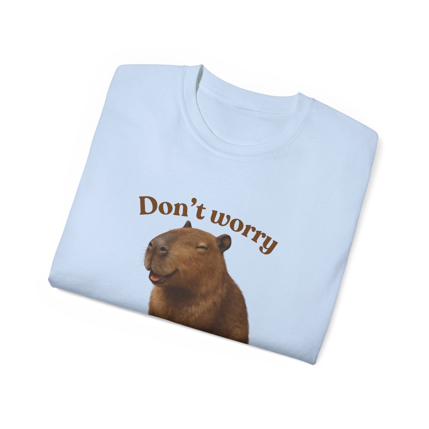 Happy Shirt, Don't Worry Be Cappy, Unisex Cotton Tee