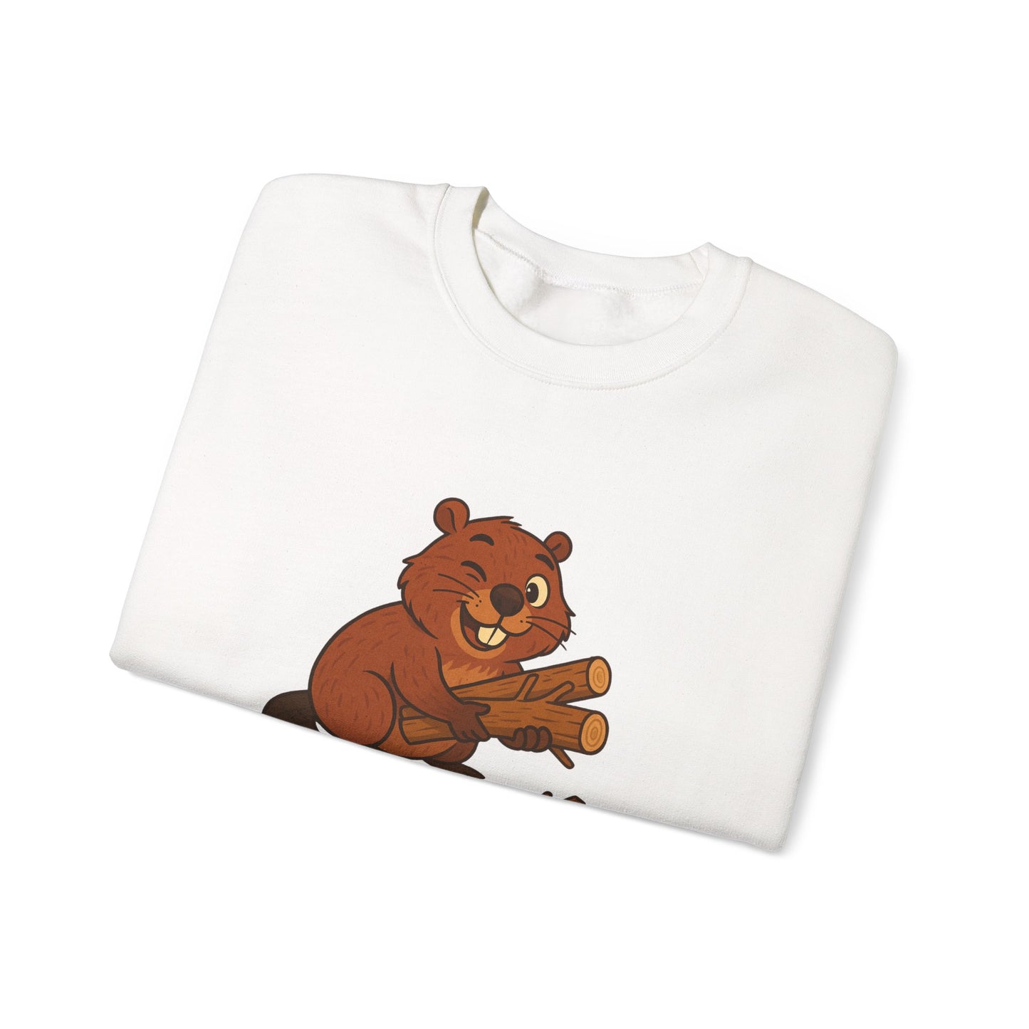Funny Clean Beaver Joke Sweatshirt